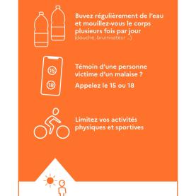 Canicule! Vigilence orange.